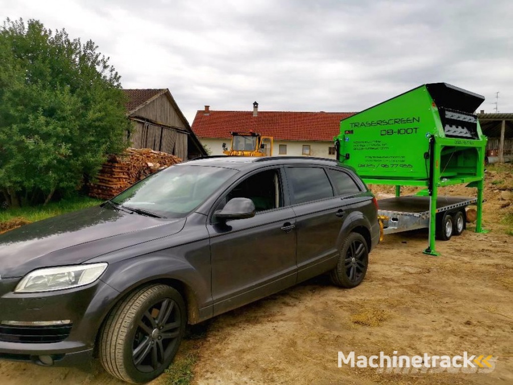 Traserscreen DB100T grondzeef / zeefmachine