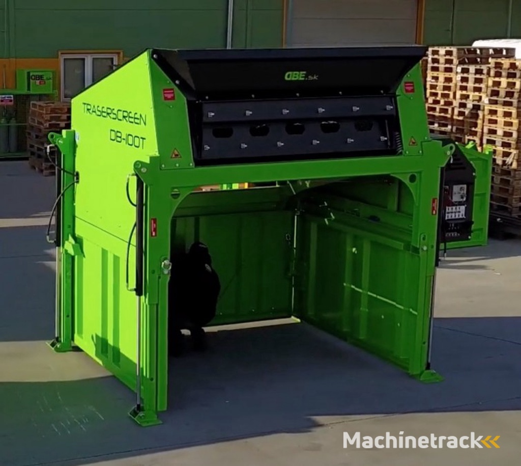 Traserscreen DB100T grondzeef / zeefmachine