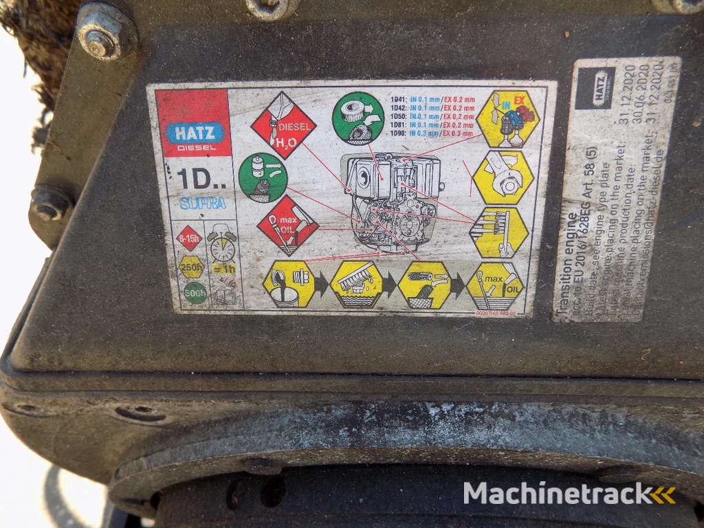 Hatz hatz 1 cillinder diesel.  5 st op voorraad