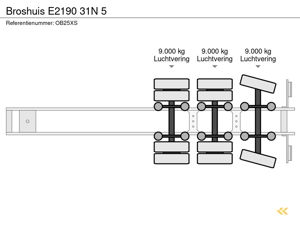 Broshuis E2190 31N 5