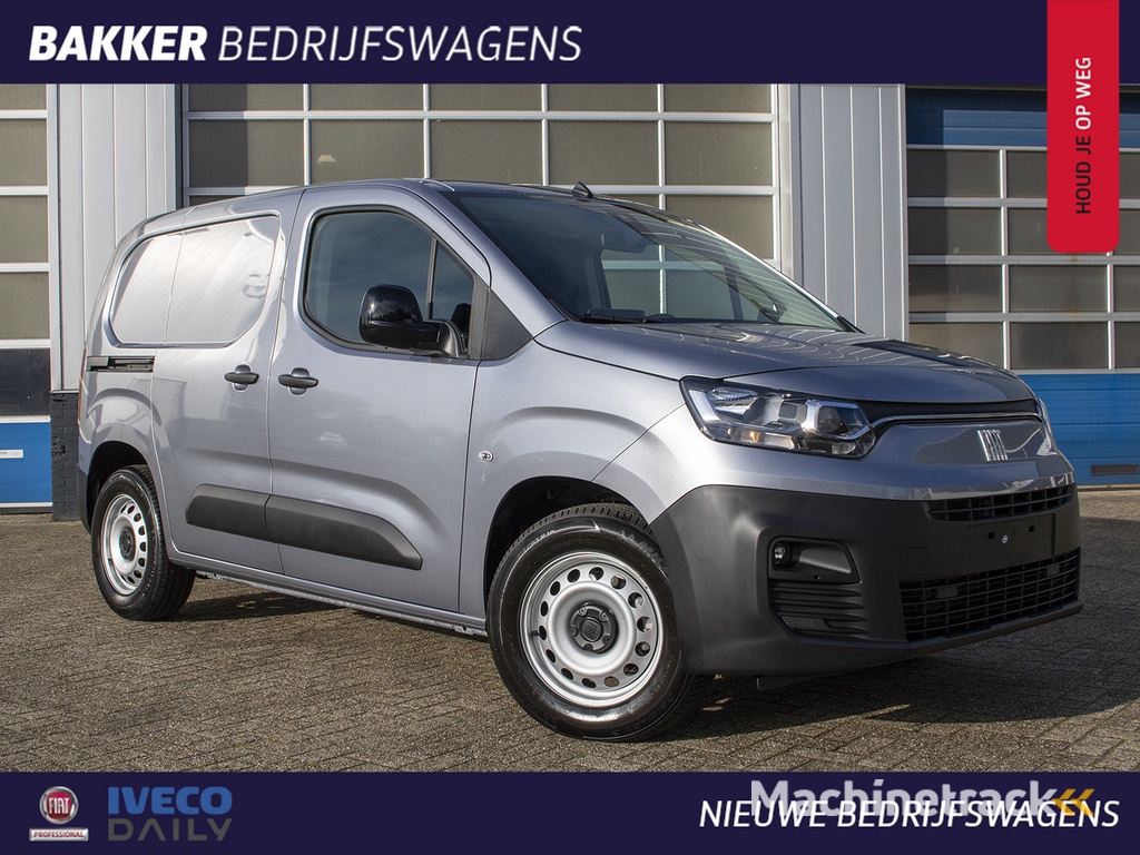 Fiat E-Doblo 136 L1 50 kWh 100% Elektrisch | Airco | Camera | Parkeersensoren (1/2 grijs)