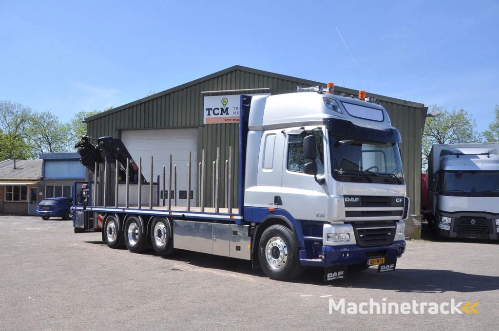 DAF CF 85.460 HIAB-211 CRANE KRAAN 351712km