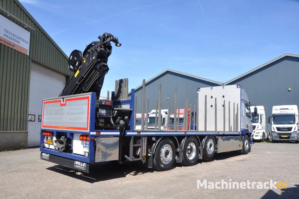 DAF CF 85.460 HIAB-211 CRANE KRAAN 351712km