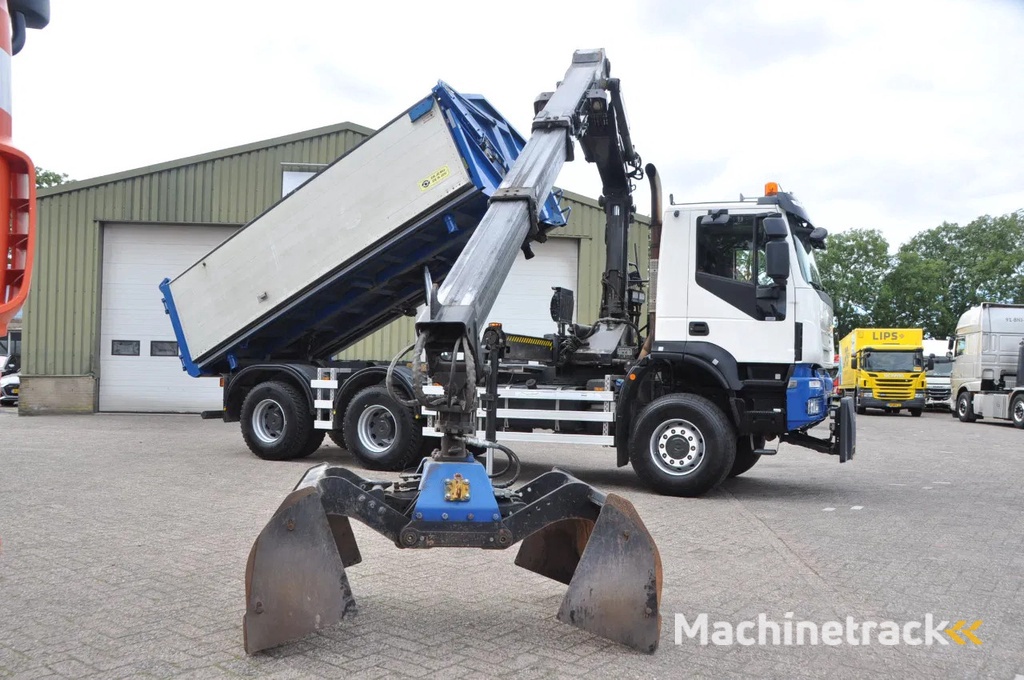 Iveco Trakker 380T45 WSG 6X6 HIAB Z + KIPPER