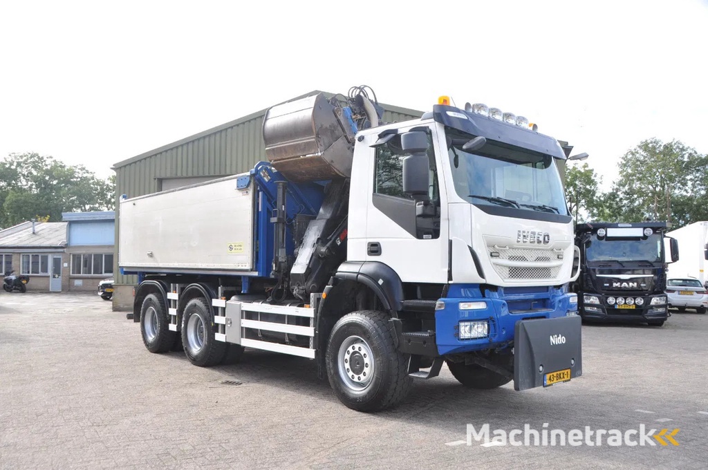 Iveco Trakker 380T45 WSG 6X6 HIAB Z + KIPPER