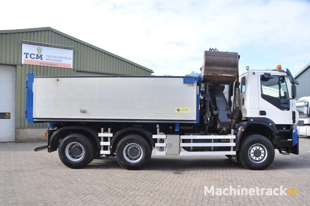 Iveco Trakker 380T45 WSG 6X6 HIAB Z + KIPPER