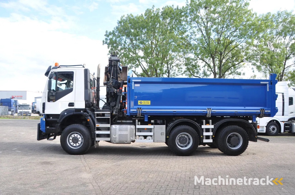 Iveco Trakker 380T45 WSG 6X6 HIAB Z + KIPPER