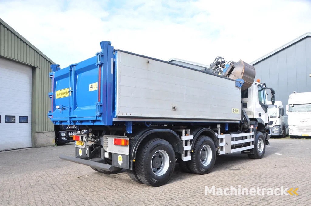 Iveco Trakker 380T45 WSG 6X6 HIAB Z + KIPPER