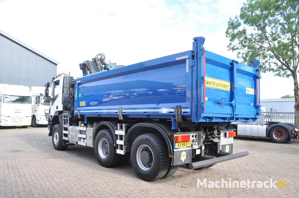 Iveco Trakker 380T45 WSG 6X6 HIAB Z + KIPPER