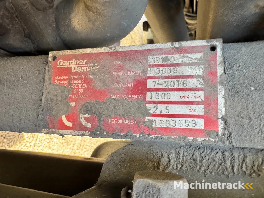 MAN TGX 18.440 XXL ADR 2016 PTO + COMPRESSOR