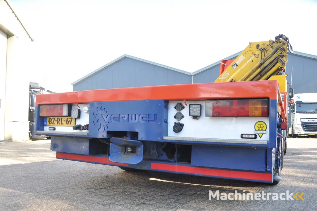 DAF CF 85.460 2012 EEV 8X2 HIAB 85Tm CRANE HANDGESCHAKELD