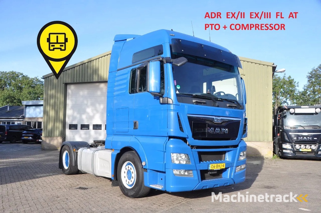 MAN TGX 18.440 XXL ADR 2016 PTO + COMPRESSOR