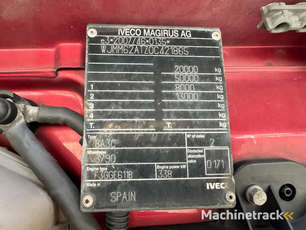 Iveco S-WAY 460 ADR 2019 RETARDER PTO + COMPRESSOR