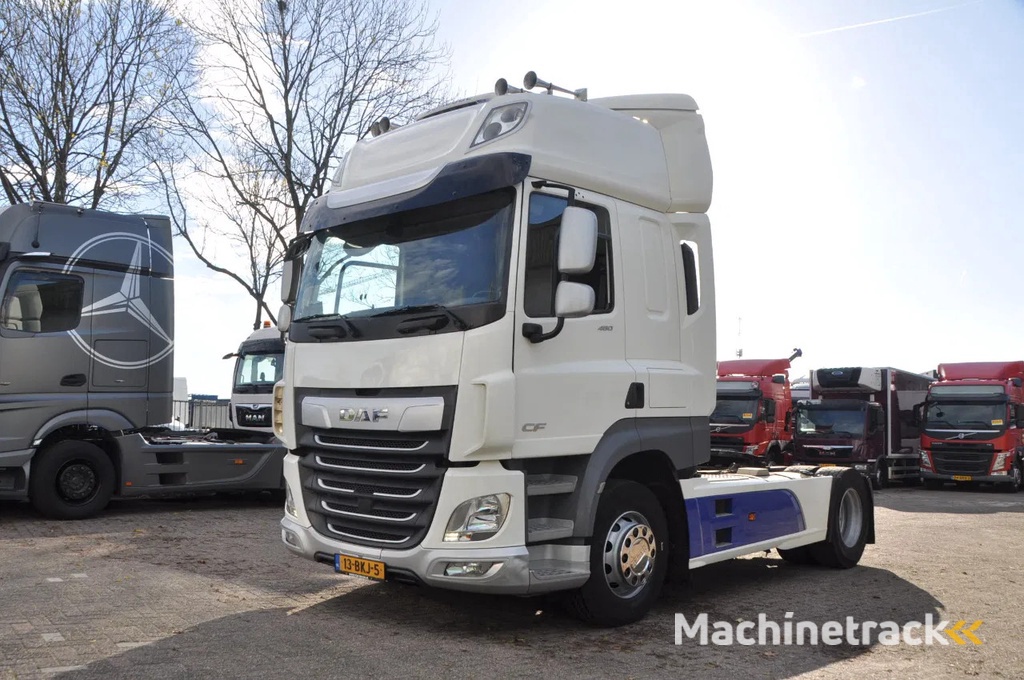 DAF CF 480 2018 ZF INTARDER 2x TANK  NIGHT A/C