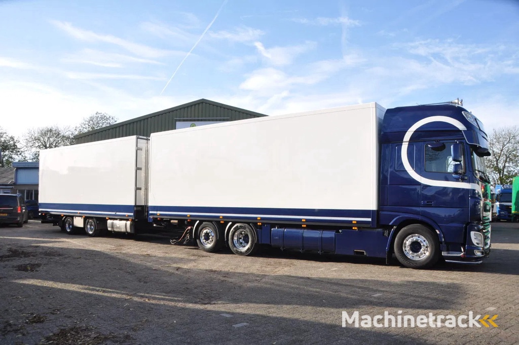 DAF XF 530 SSC 6X2 2022 + 2011 DRACO FRIGO - BLOEMEN COMBI