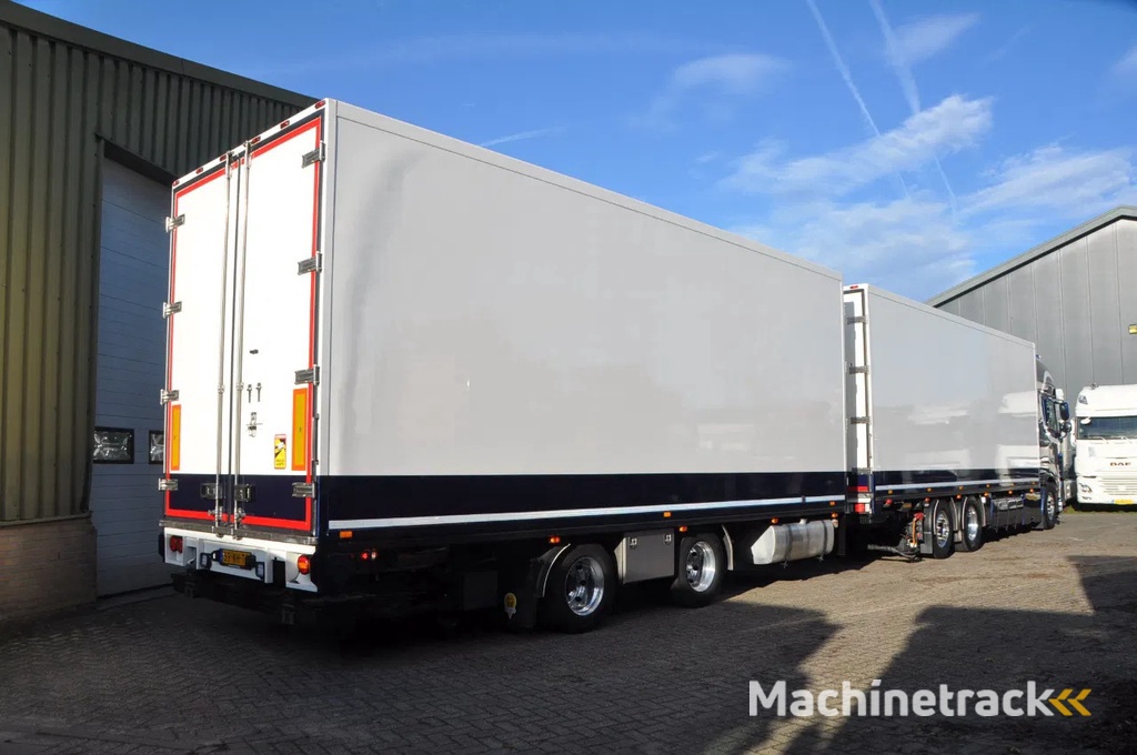 DAF XF 530 SSC 6X2 2022 + 2011 DRACO FRIGO - BLOEMEN COMBI