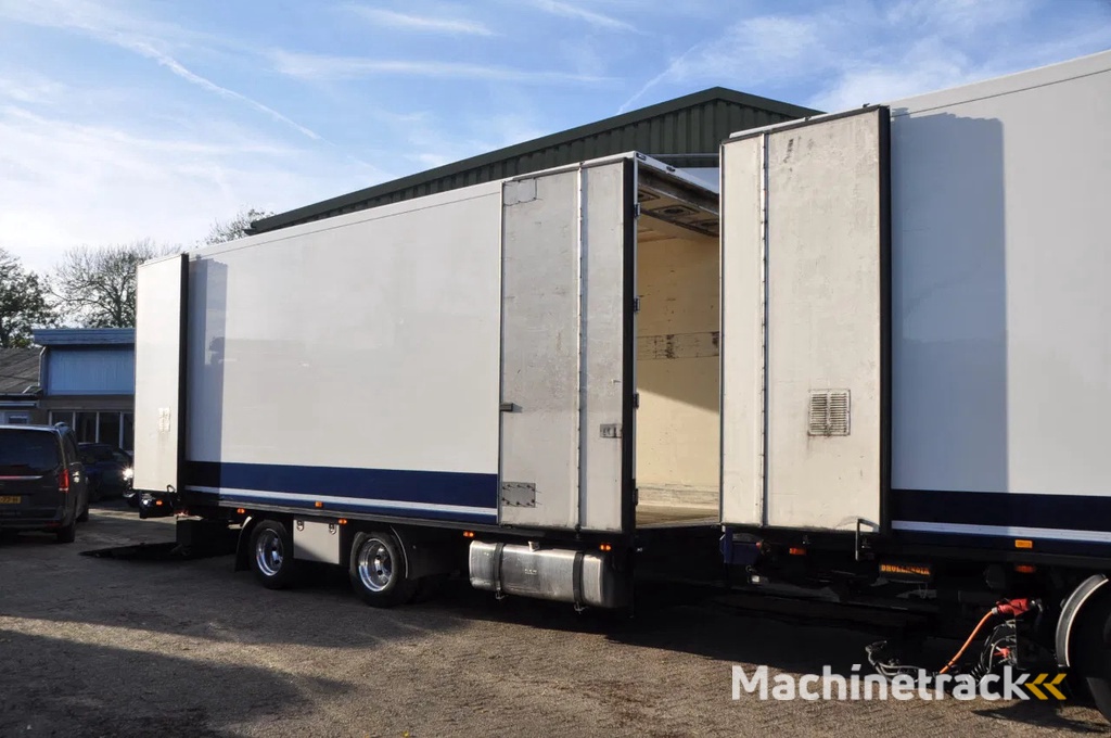 DAF XF 530 SSC 6X2 2022 + 2011 DRACO FRIGO - BLOEMEN COMBI