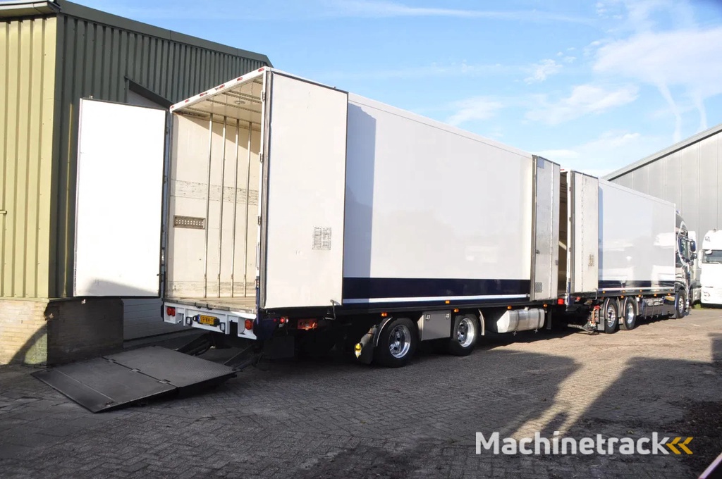 DAF XF 530 SSC 6X2 2022 + 2011 DRACO FRIGO - BLOEMEN COMBI