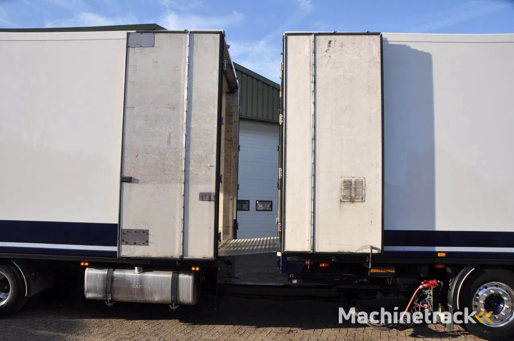 DAF XF 530 SSC 6X2 2022 + 2011 DRACO FRIGO - BLOEMEN COMBI