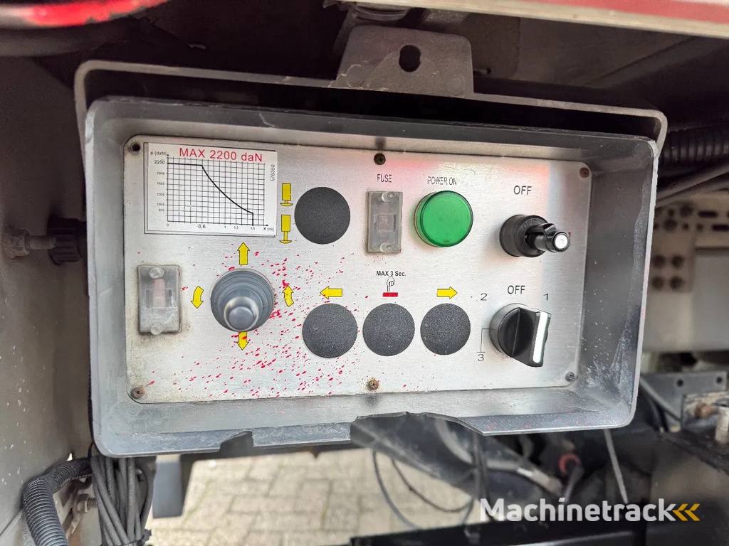 Volvo FL 250 16 Tonner SCHUIFZEIL + GESLOTEN BAK + LAADKLEP