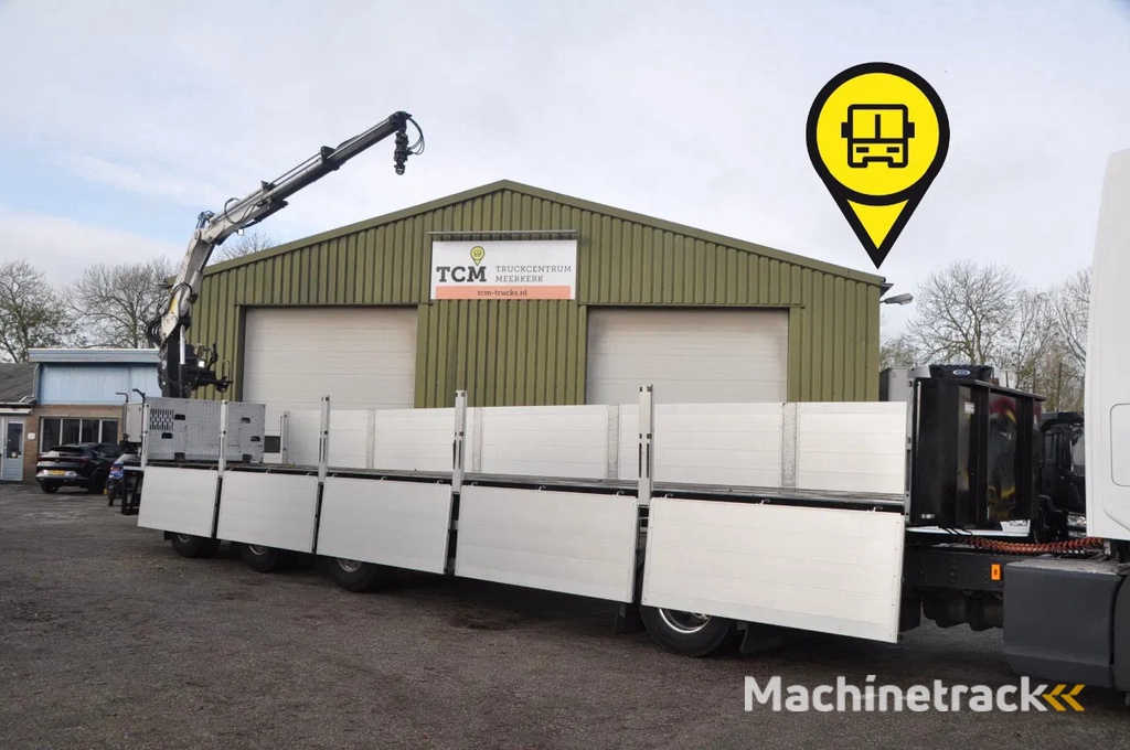 KWB + KENNIS 13RL/60-2 KRAAN + ROTATOR + ALU BORDEN