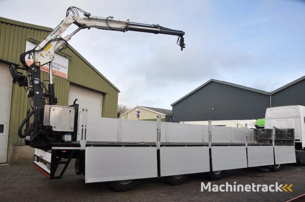 KWB + KENNIS 13RL/60-2 KRAAN + ROTATOR + ALU BORDEN
