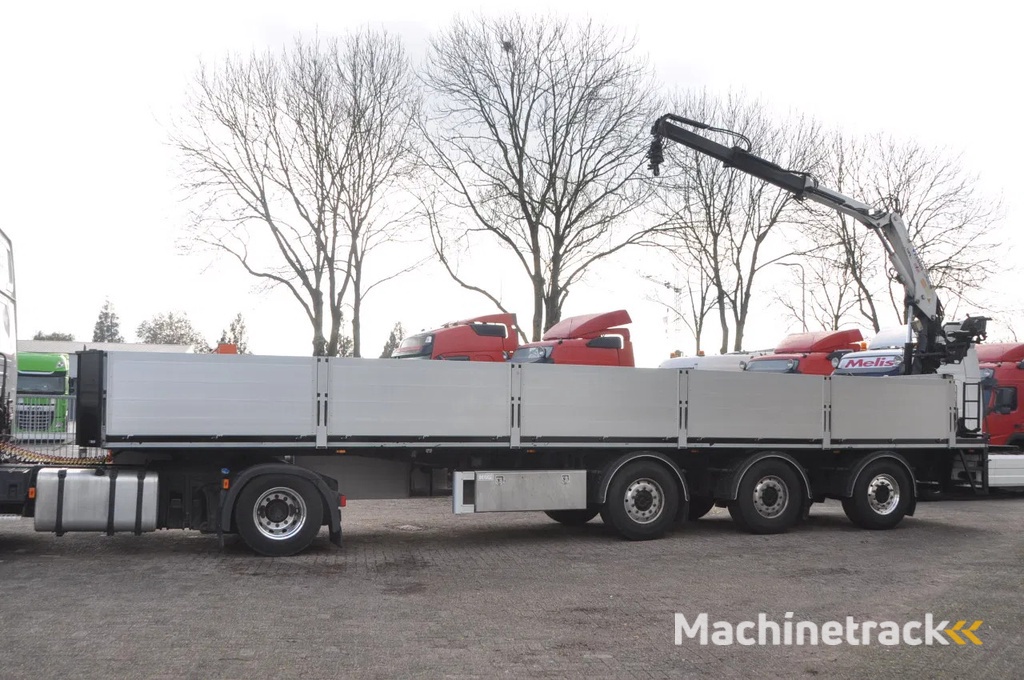 KWB + KENNIS 13RL/60-2 KRAAN + ROTATOR + ALU BORDEN