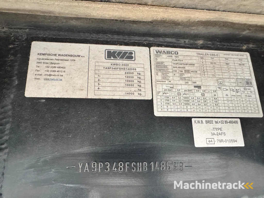 KWB P-348-FS-H + 2018 JKB 12R/62-2 KRAAN + ROTATOR