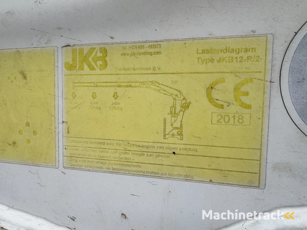 KWB P-348-FS-H + 2018 JKB 12R/62-2 KRAAN + ROTATOR
