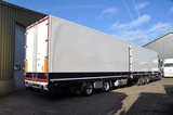 Minituur van DAF XF 530 SSC 6X2 2022 + 2011 DRACO FRIGO - BLOEMEN COMBI