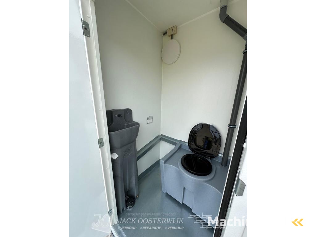 Anssems PTS 1400 6 pers. schaftwagen + toilet