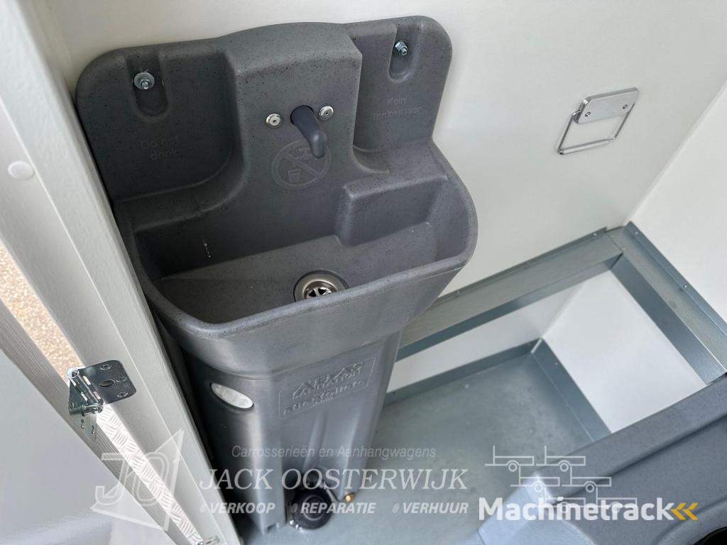 Anssems PTS 1400 6 pers. schaftwagen + toilet