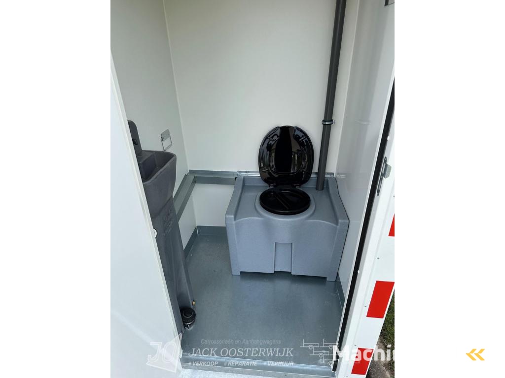 Anssems PTS 1400 6 pers. schaftwagen + toilet