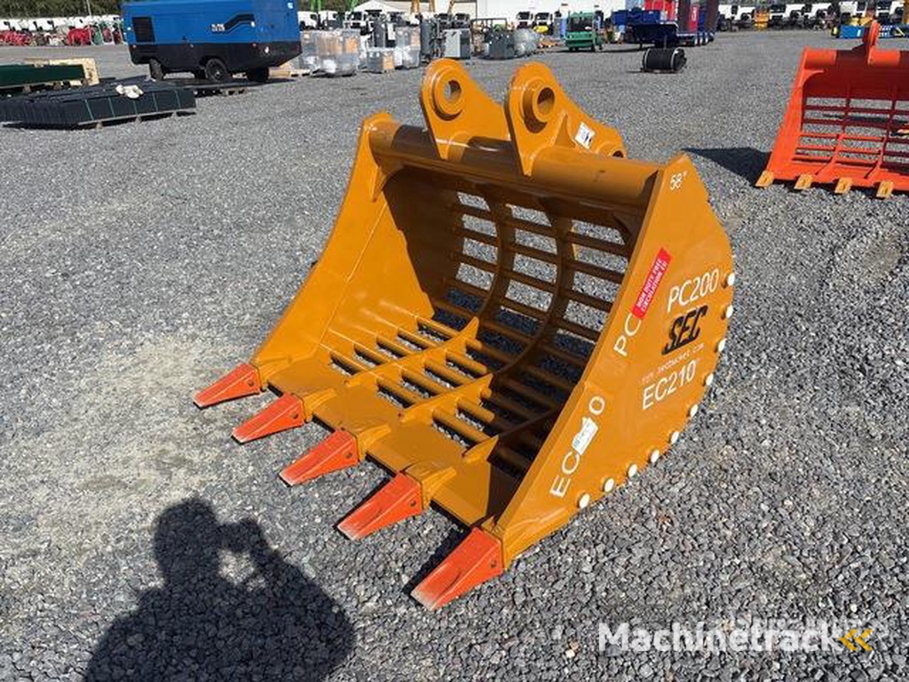 SEC 1450 mm Skeleton 58" to fit Komatsu PC200/210, Cat