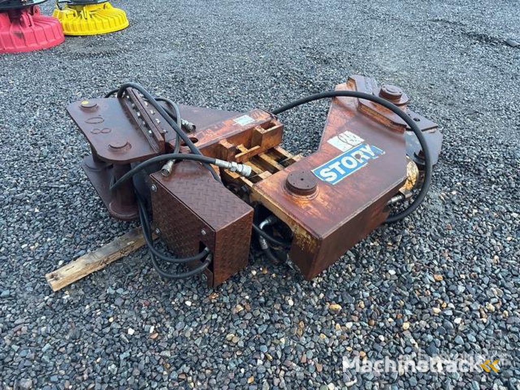 Story Hydraulic Rail Cropper Metal Shear