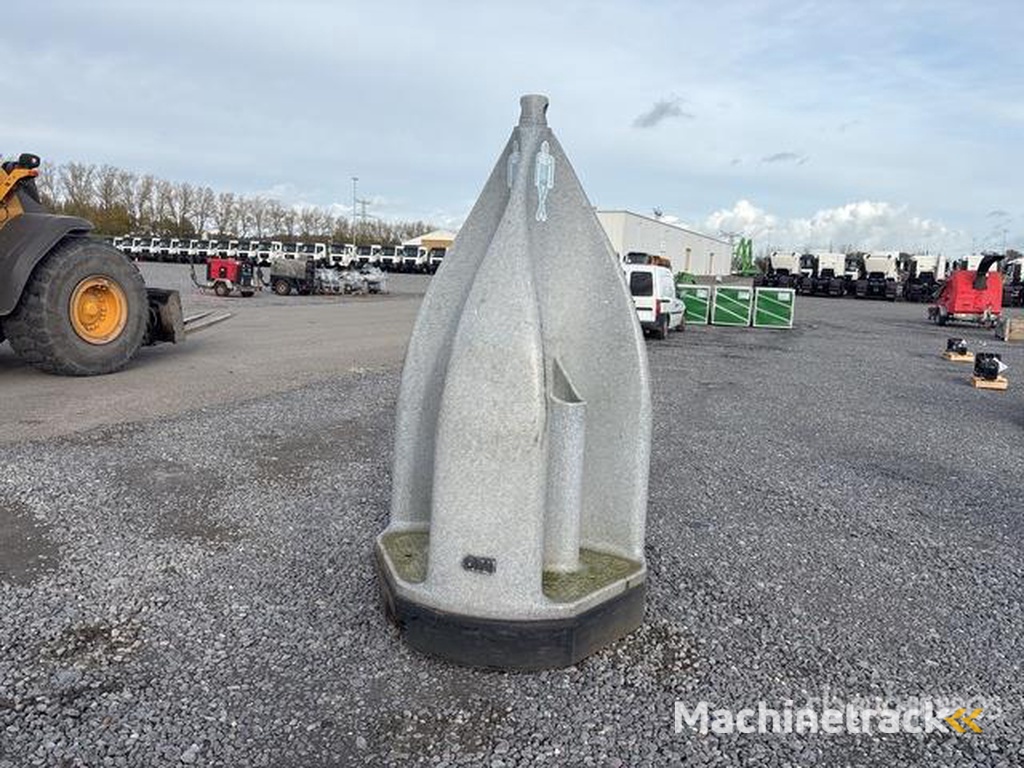 Kros-unit Grey ip Portable Toilet