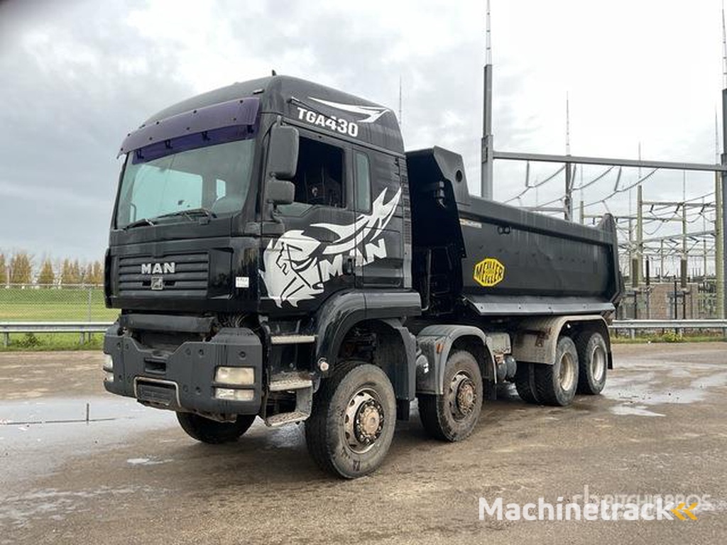 MAN TGA41.430 8x8 Sleeper Tri/A Dump Truck