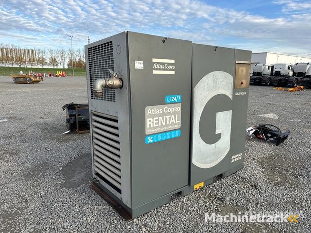 Atlas Copco GA90VSDFF Skid-Mounted Oil Injected Electric Air C