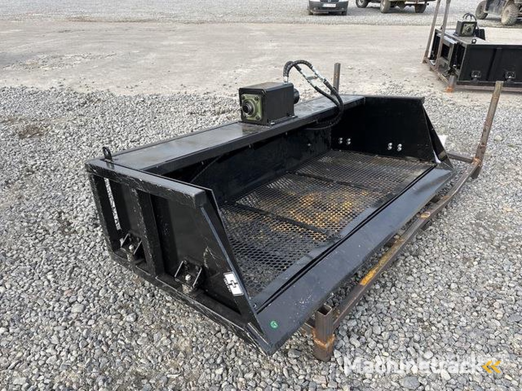 GIYI VB59 1500 mm Vibrating Skid Steer Bucket (Unu