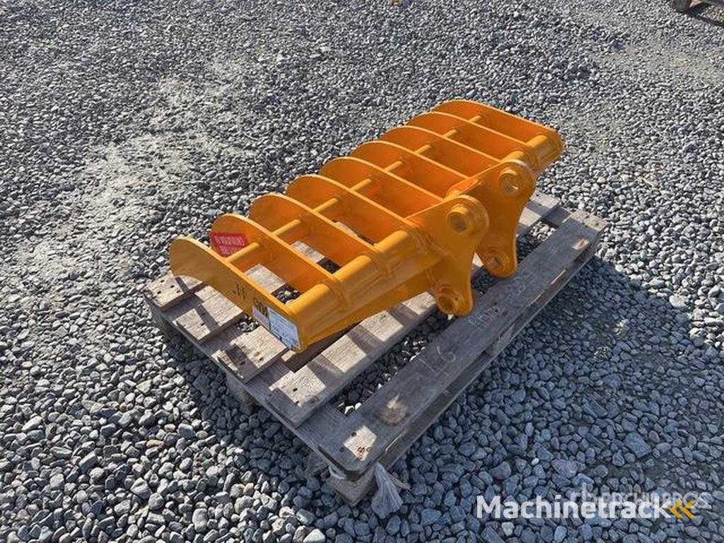 GIYI 1110 mm Excavator Rake (Unused)