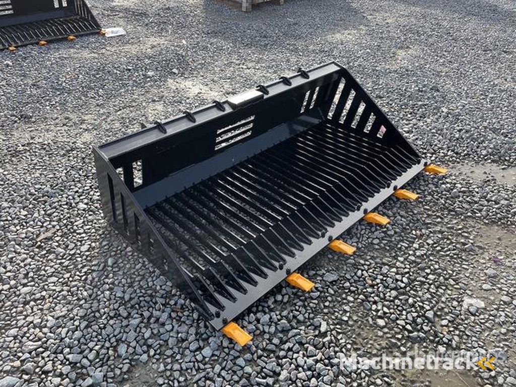 GIYI RB66 1670 mm Skid Steer Rock Bucket (Unused)