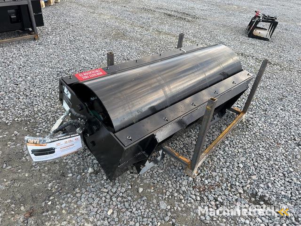 GIYI VR59 1500 mm Skid Steer Vibratory Roller (Unu