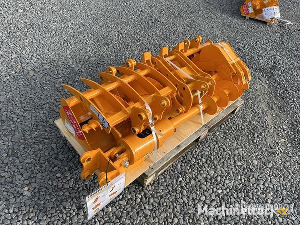 Quantity of (8) GIYI Excavator Attachment (Unused)