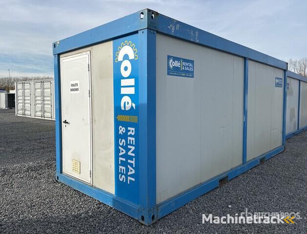 Skid-Mounted Shower and Portable Toilet