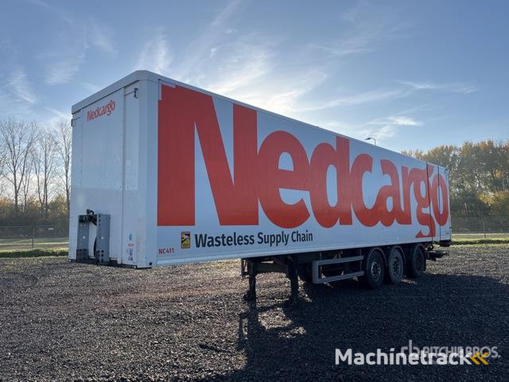 Tracon TFSLL2 Tri/A Curtain Side Trailer