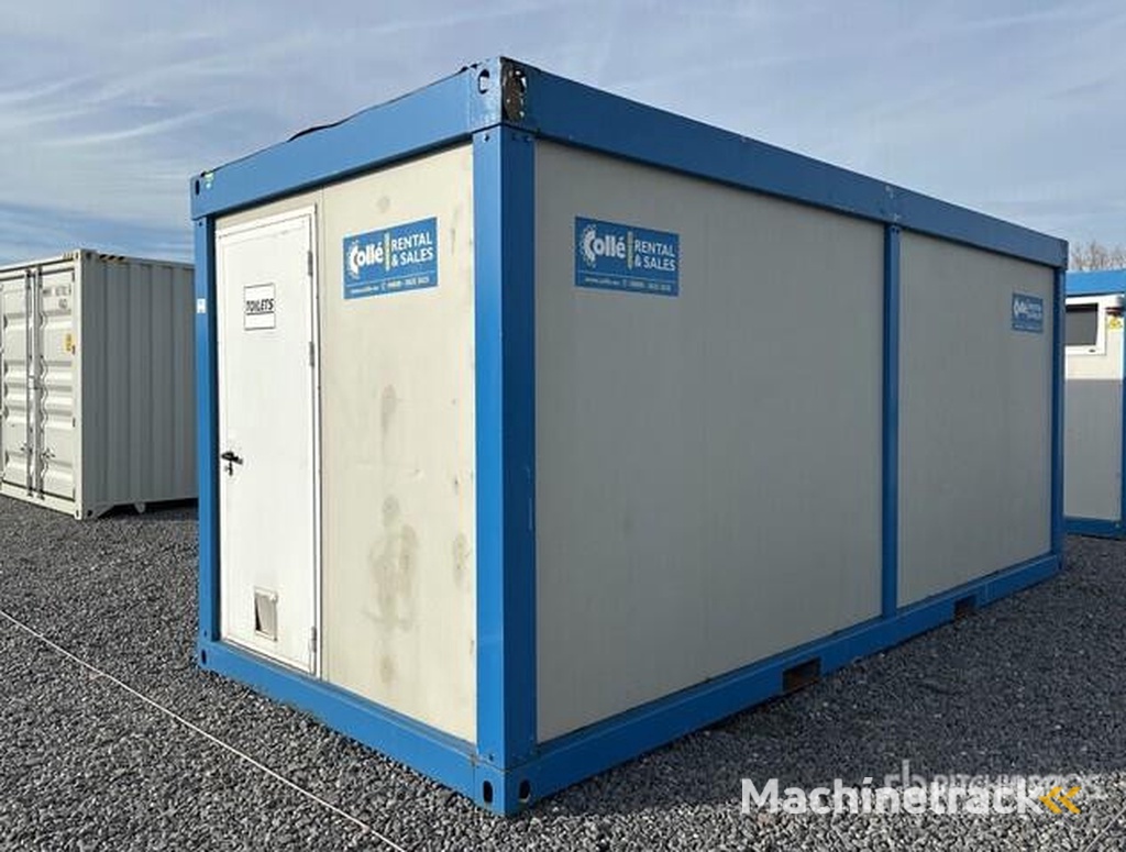 Skid-Mounted Portable Toilet