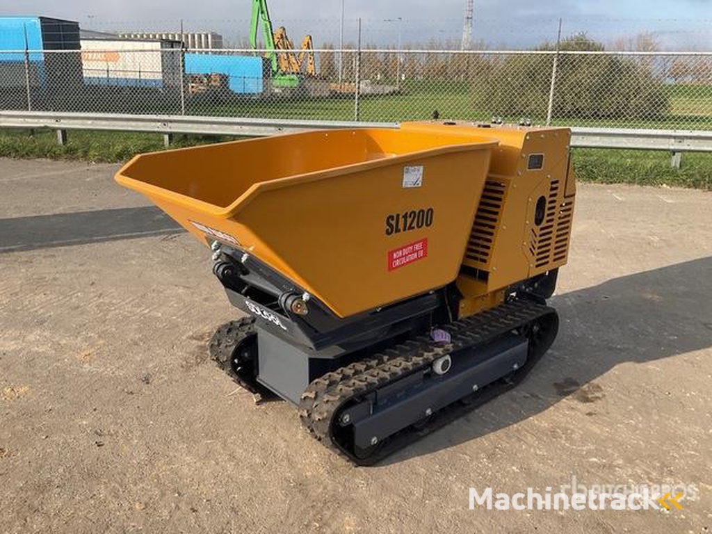 SDLOOL SL-X1200J Stand-On Swivel Crawler Dumper (U