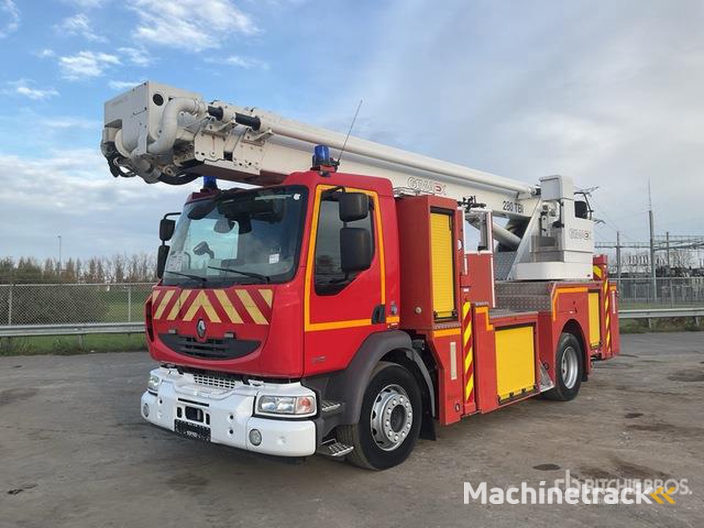 Renault Midlum 280 4x2 C/W Gimaex 280 Boom Lift Fire Truck