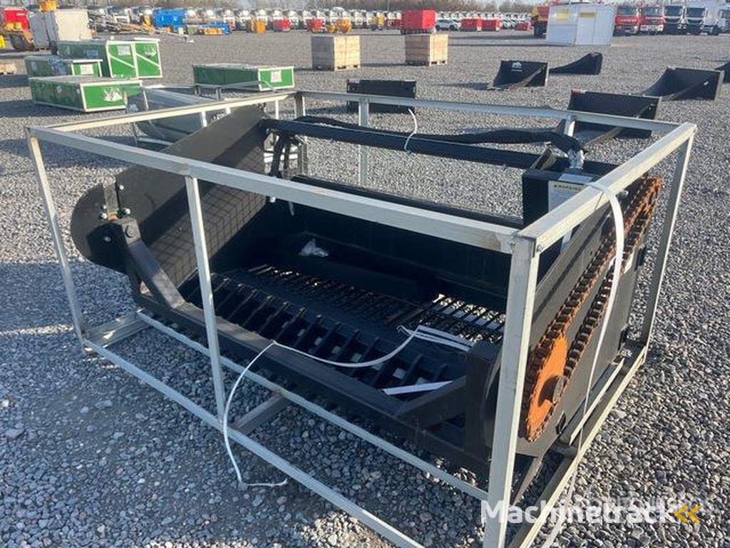 Rhino-Cross Skid Steer Screening Bucket Hydraulic