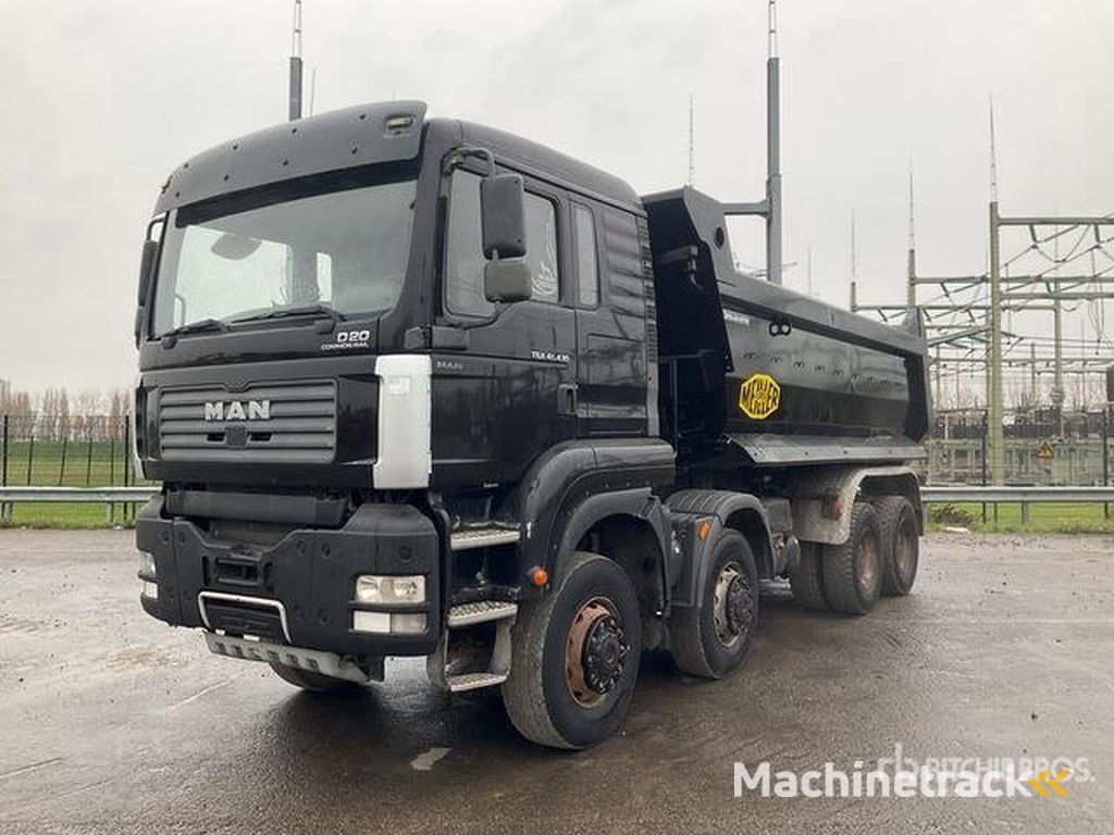 MAN TGA41.430 8x8 Twin-Steer Sleeper 8x8 Tri/A Dump Tr